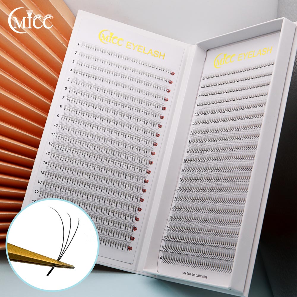Eyelash Extension Russian Volume - 40Line 2D 1600 Fans 20D XXL
