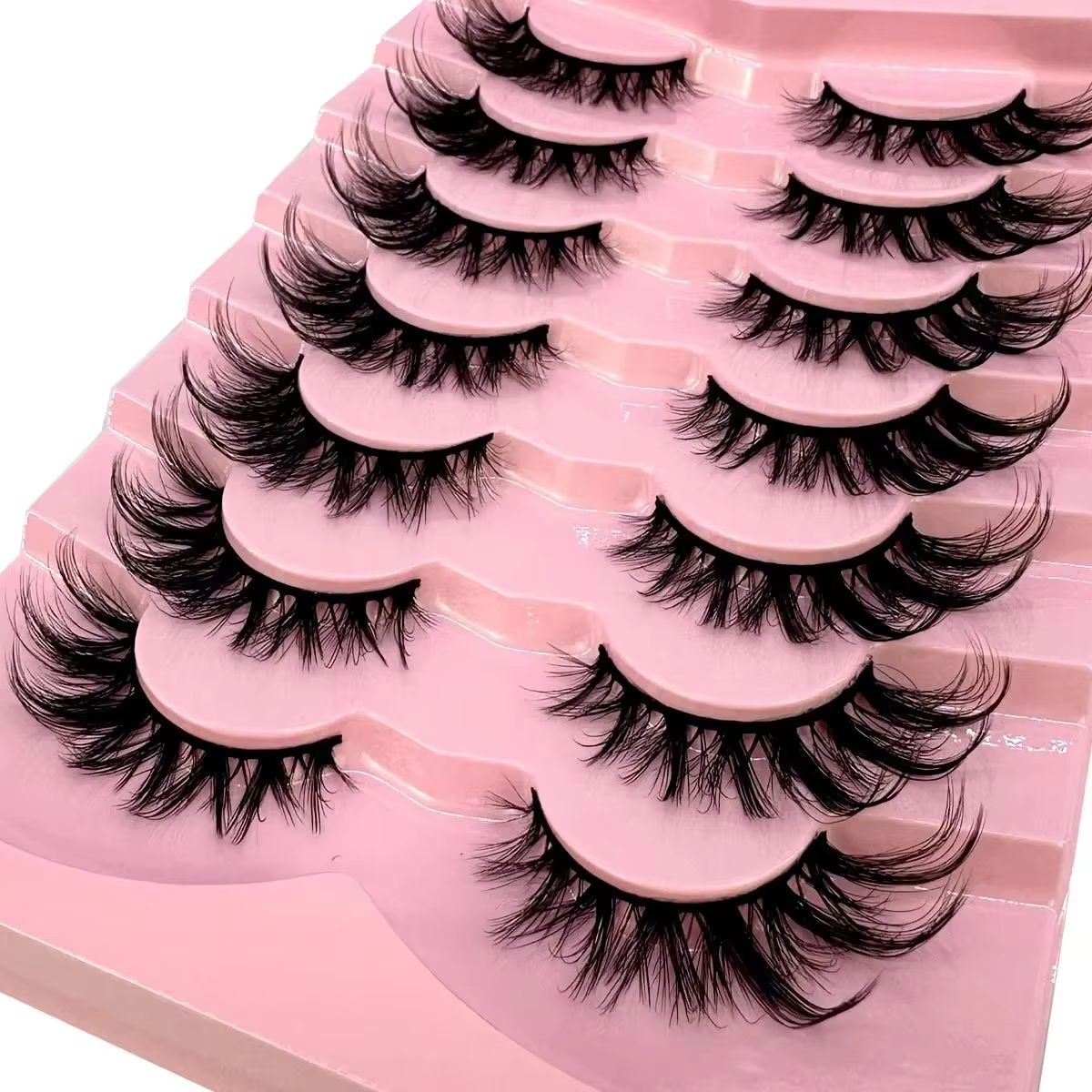 Eyelash Extension Cat Eye - New Cat-Eye 5D Mink Eyelashes Curled