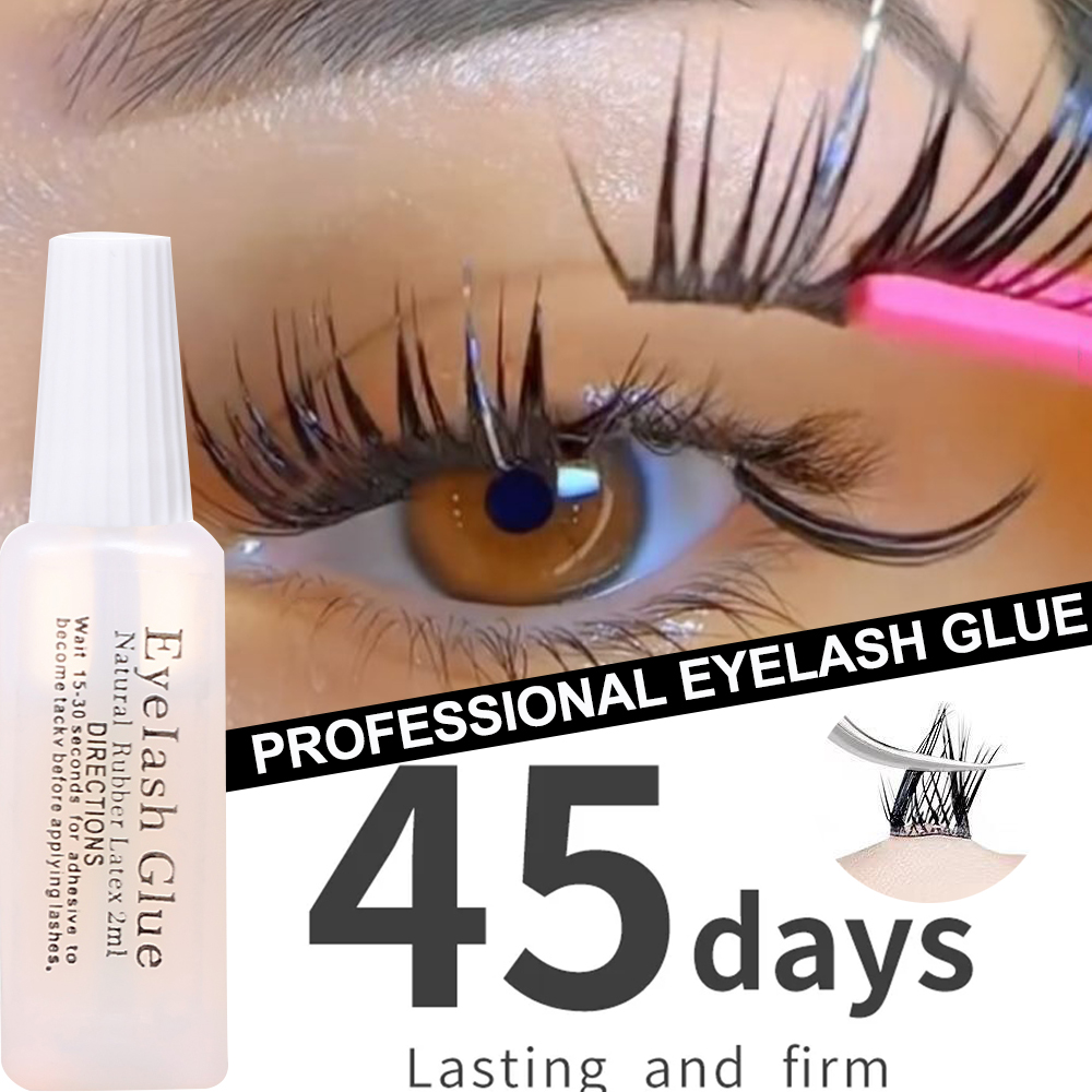 1-20PCS Self Grafting Transpar - Eyelash Extension Eye Irritation ulasan dan harga