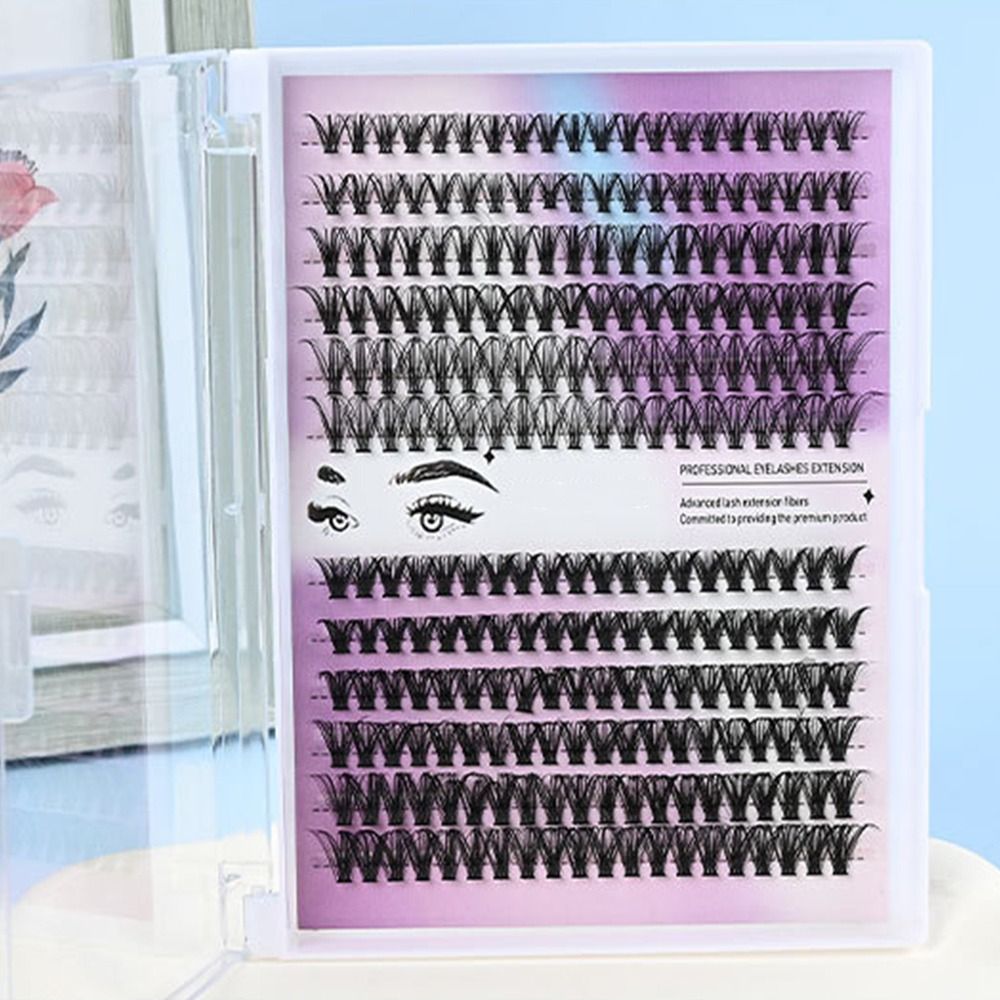 Natural Look False Eyelashes W - Eyelash Extension Kits ulasan dan harga