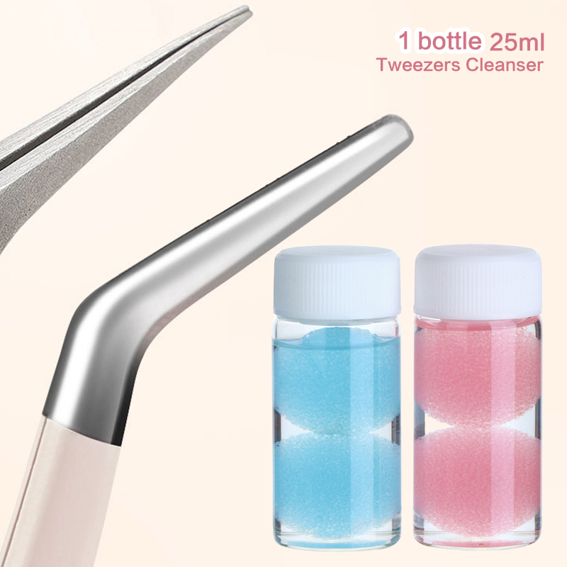 Eyelashes Tweezers Cleaner Las - Eyelash Extension Removal ulasan dan harga
