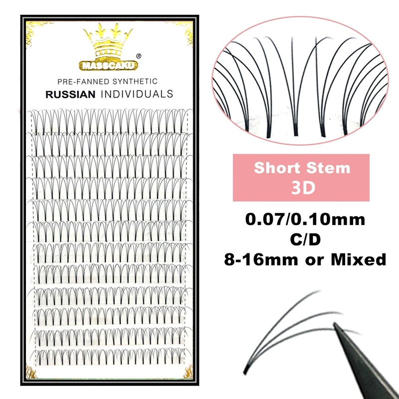 MASSCAKU Premade Russian Volum - Eyelash Extension Russian Volume ulasan dan harga