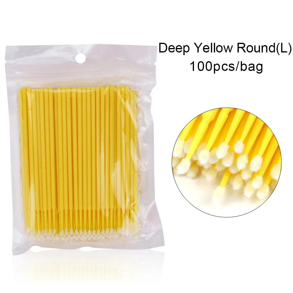 100Pcs/bag Disposable Eyelash  - Eyelash Extension Removal ulasan dan harga