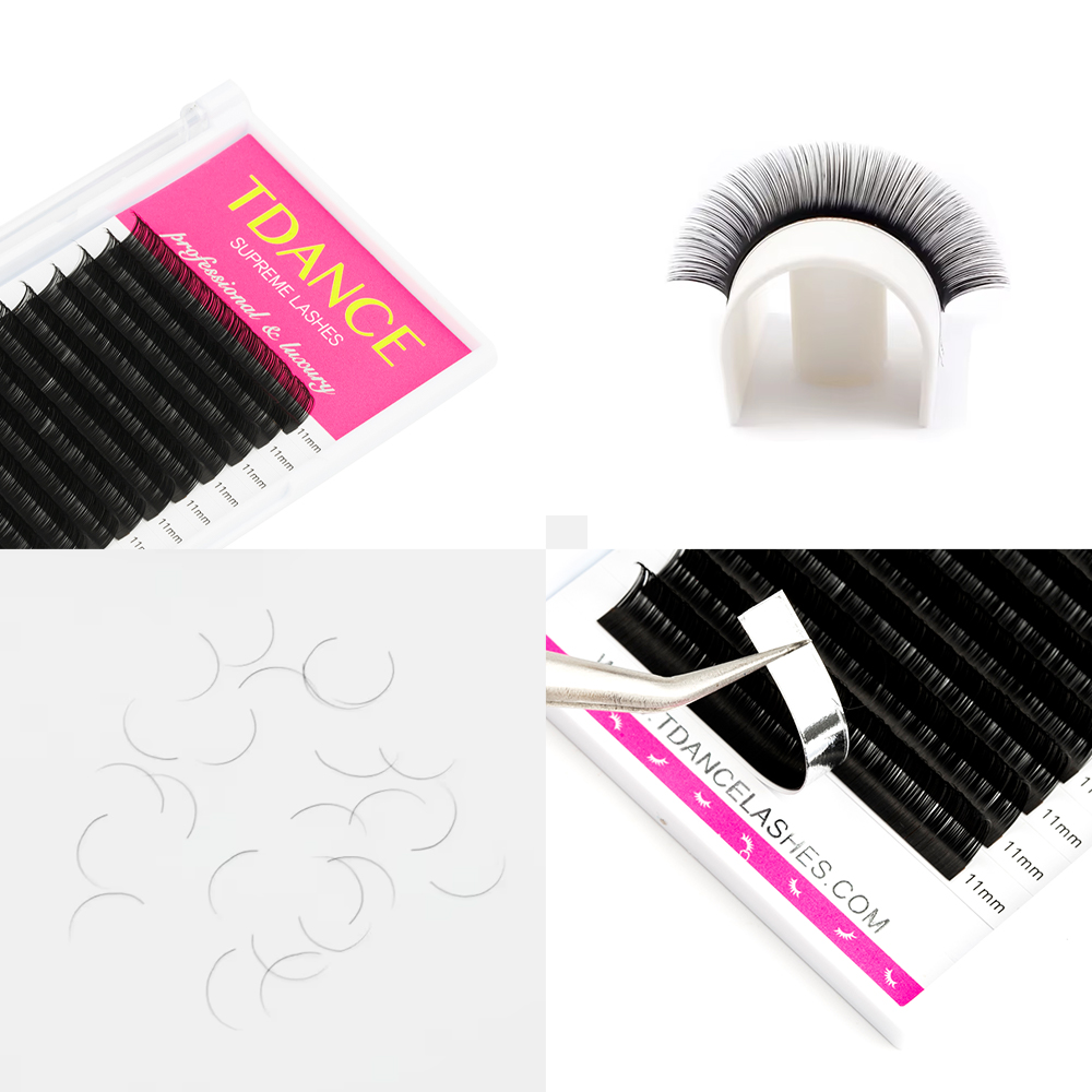 TDANCE Eyelash Extension 16Row - Eyelash Extension Russian Volume ulasan dan harga