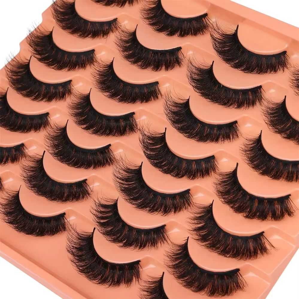 14 Pairs Natural Look Faux Min - Eyelash Extension Volume Cat Eye ulasan dan harga