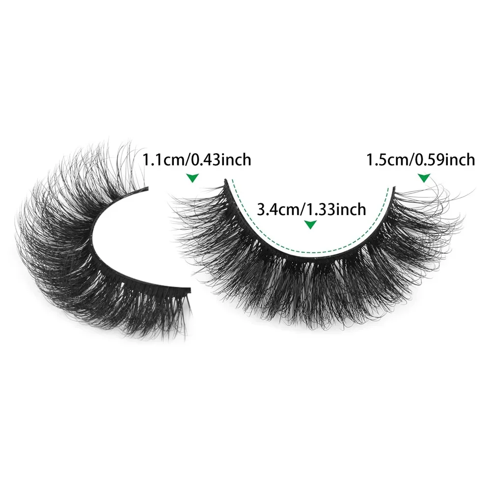 14 Pairs Natural Look Faux Min - Eyelash Extension Volume Cat Eye ulasan dan harga