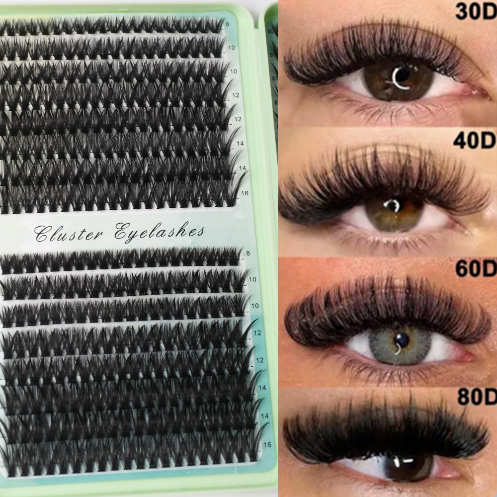 Lashes Cluster DIY Lash Extens - Eyelash Extension Volume Cat Eye ulasan dan harga