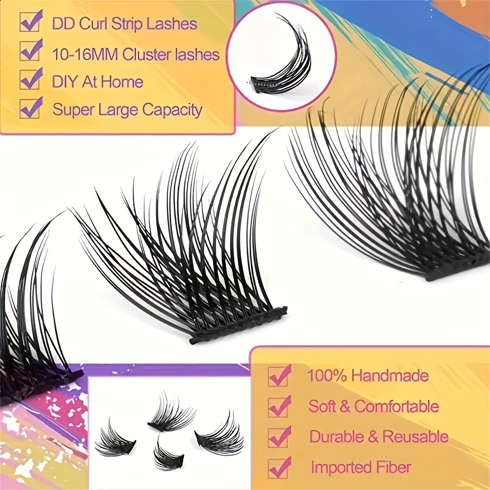 10 Rows Single Cluster Fluffy  - Eyelash Extension Single Lash ulasan dan harga