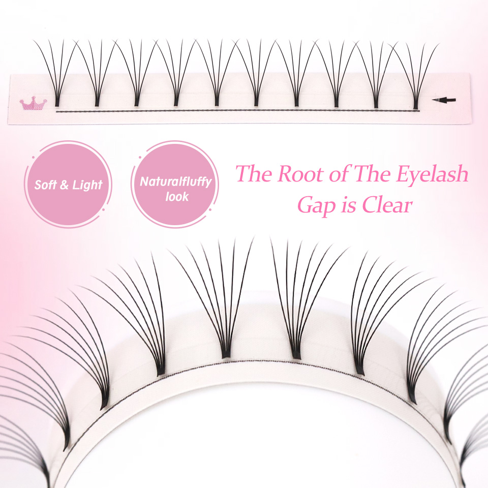 AGUUD Soft Natural Premade Vol - Eyelash Extension Russian Volume ulasan dan harga