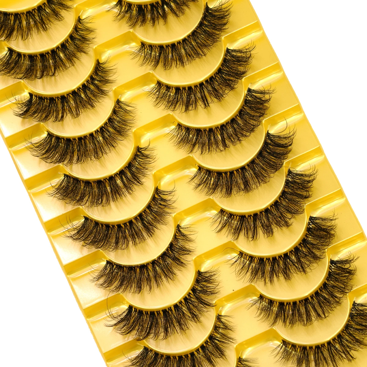 AMSDCN 7D Cat Eye Fluffy Mink  - Eyelash Extension Volume Cat Eye ulasan dan harga