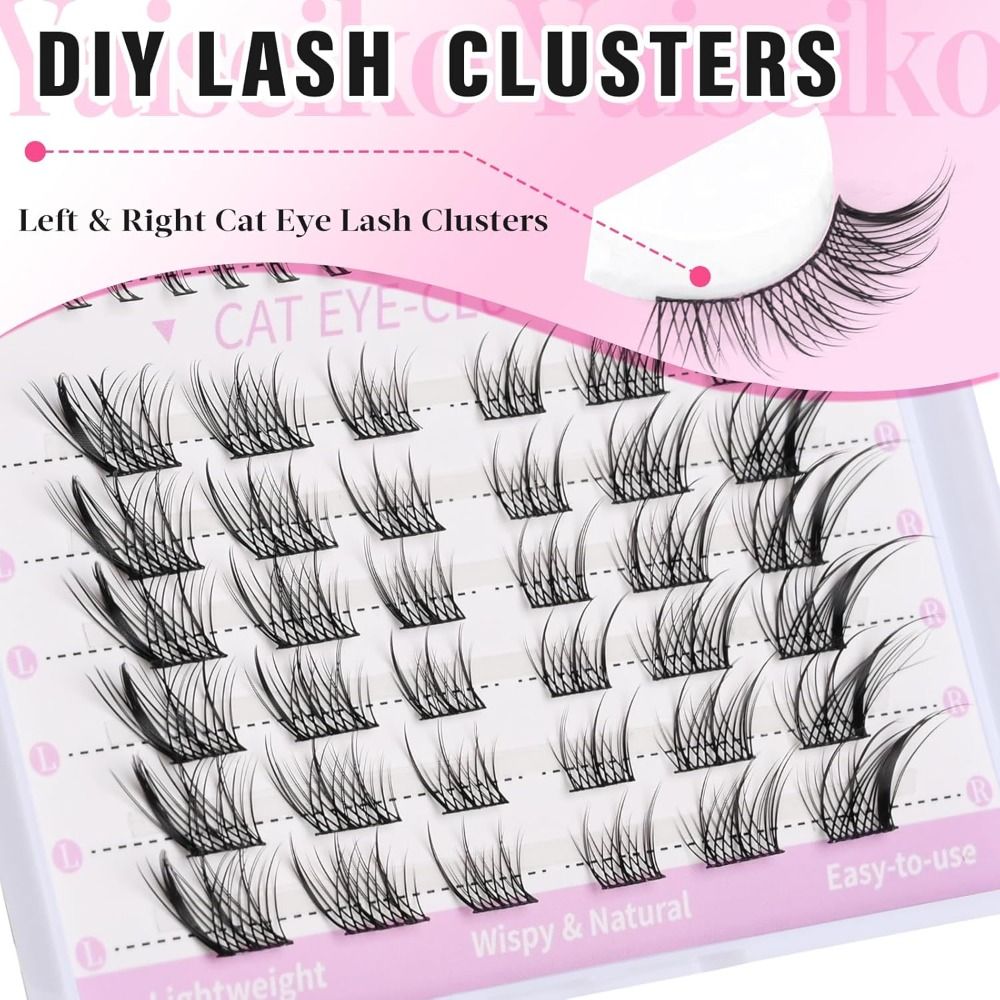 New 3D Cat Eye Self Adhesive L - Eyelash Extension Cat Eye ulasan dan harga