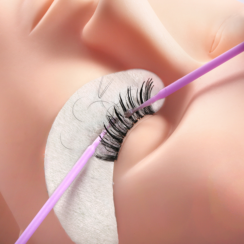 50/100PCS Disposable Micro Bru - Eyelash Extension Removal ulasan dan harga