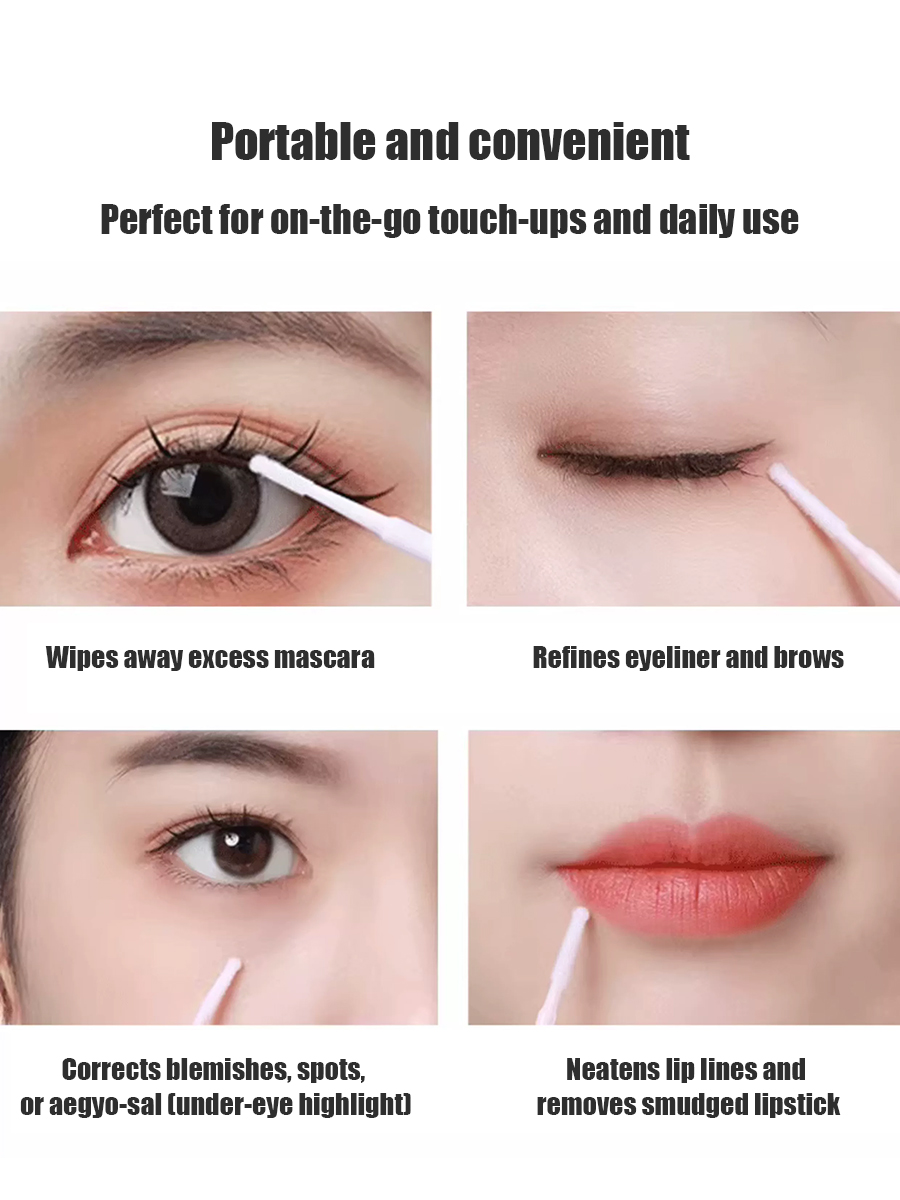 Disposable Long Cotton Swabs E - Eyelash Extension Removal ulasan dan harga