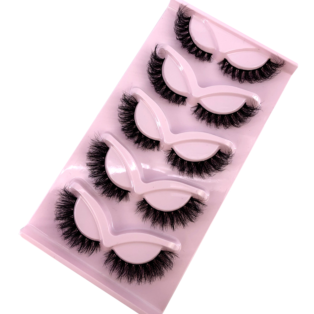 HBZGTLAD New Cat Eye Lashes 5  - Eyelash Extension Cat Eye ulasan dan harga