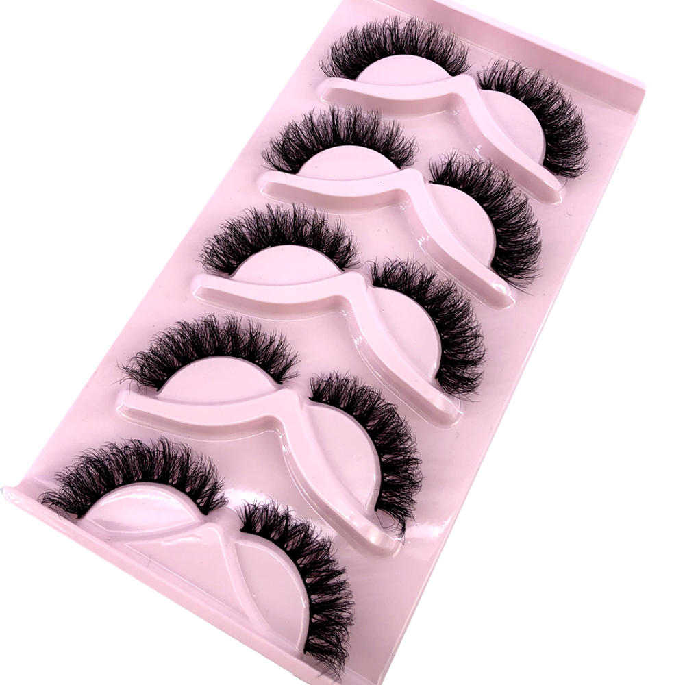 HBZGTLAD New Cat Eye Lashes 5  - Eyelash Extension Cat Eye ulasan dan harga