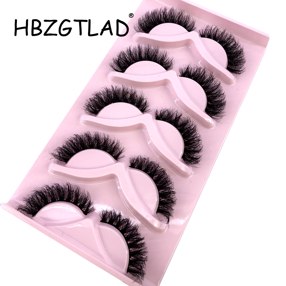 HBZGTLAD New Cat Eye Lashes 5  - Eyelash Extension Cat Eye ulasan dan harga