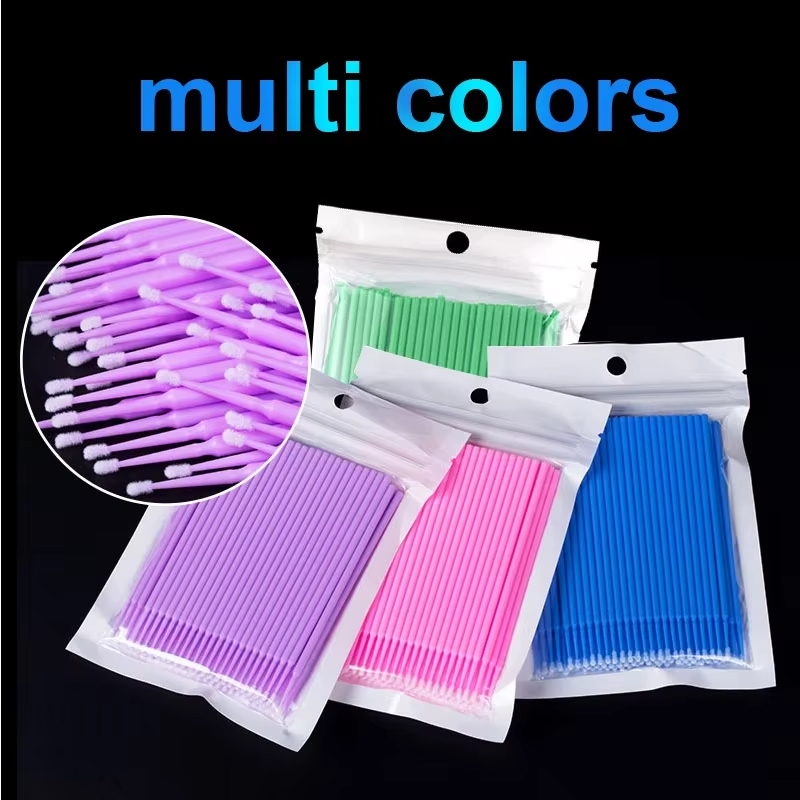 100Pcs Eyelash Cleaning Brush  - Eyelash Extension Removal ulasan dan harga