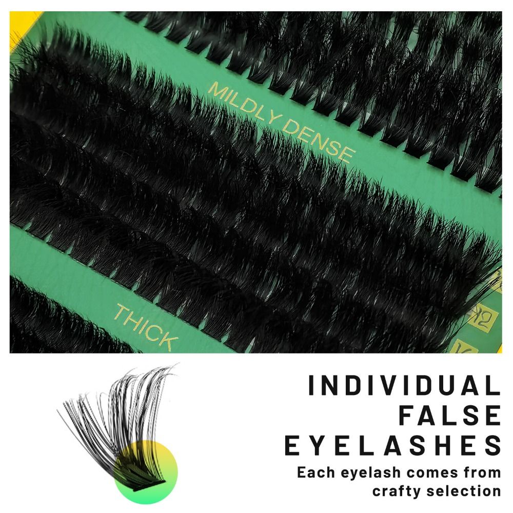 Natural Look False Eyelashes B - Eyelash Extension Kits ulasan dan harga