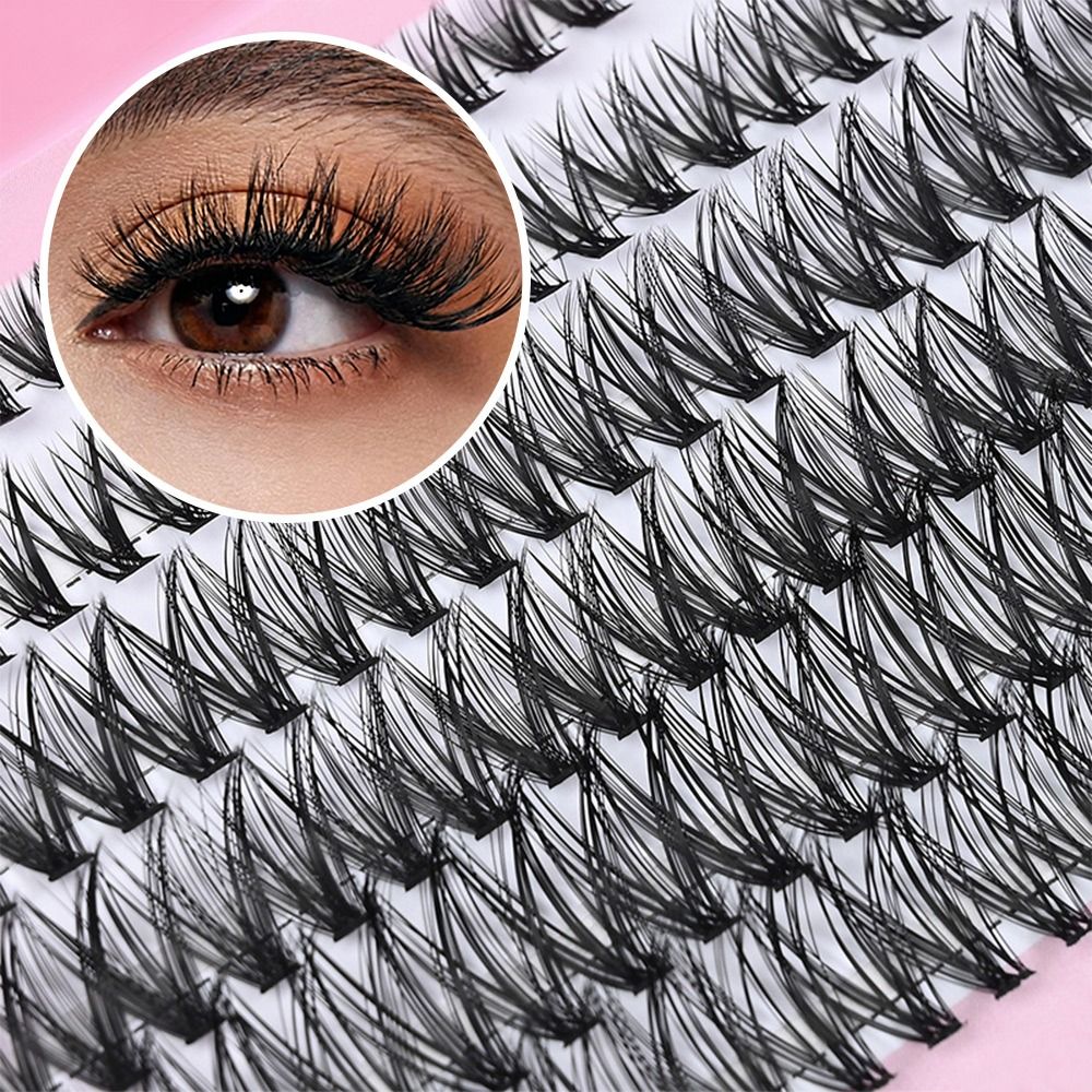 12 Rows Natural Look False Eye - Eyelash Extension Kits ulasan dan harga