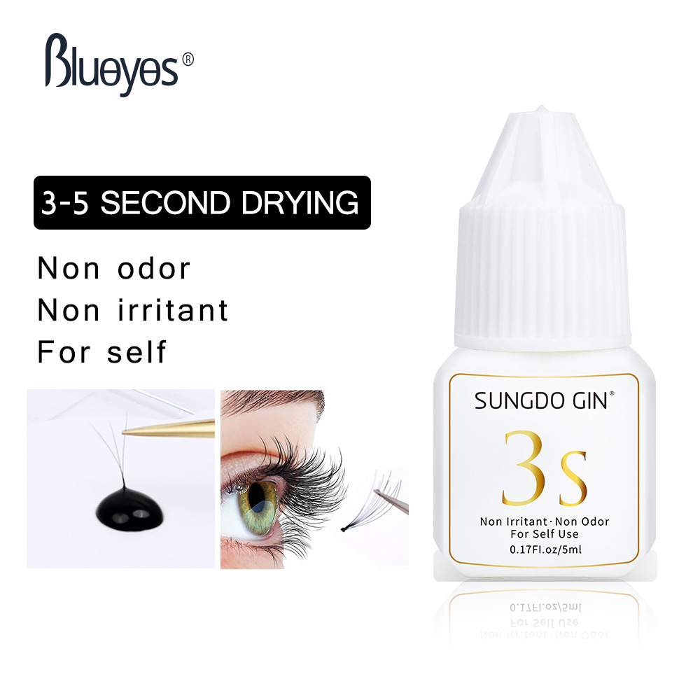 Eyelash Extension Glue 3S Fast - Eyelash Extension Eye Irritation ulasan dan harga