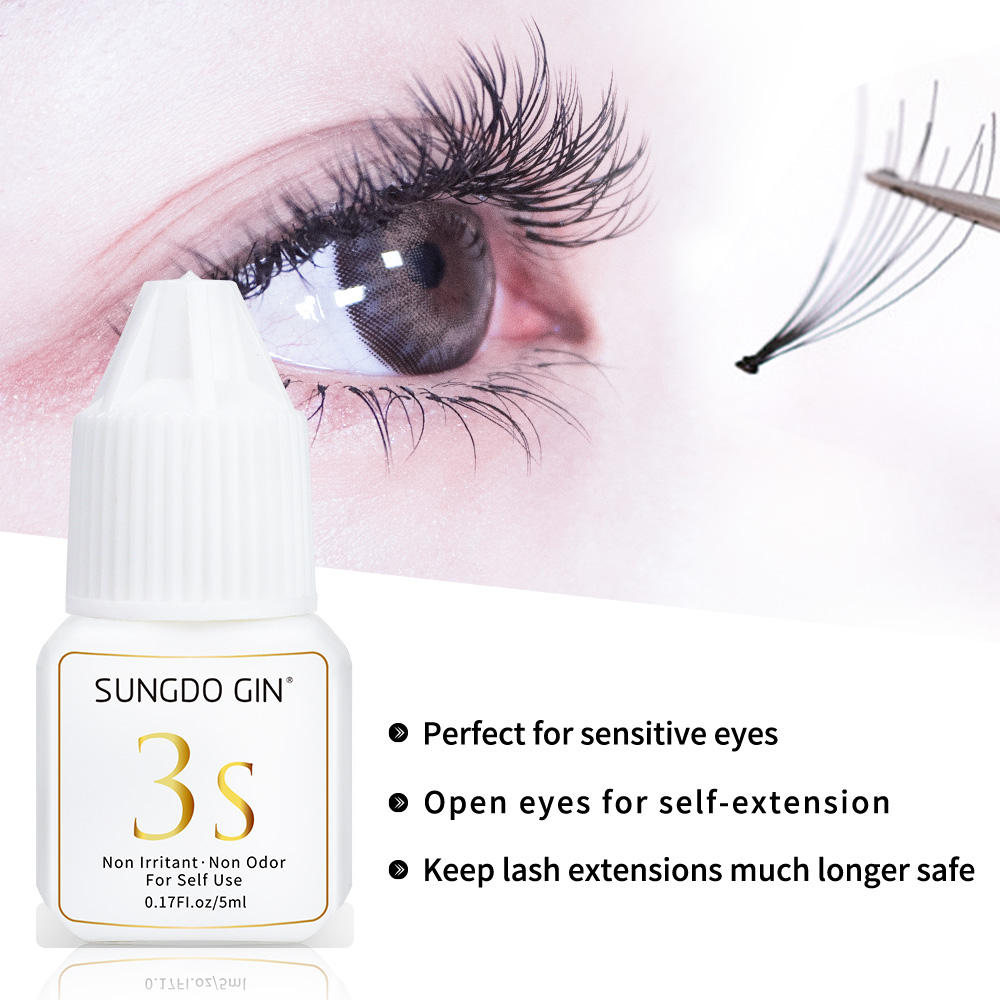 Eyelash Extension Glue 3S Fast - Eyelash Extension Eye Irritation ulasan dan harga