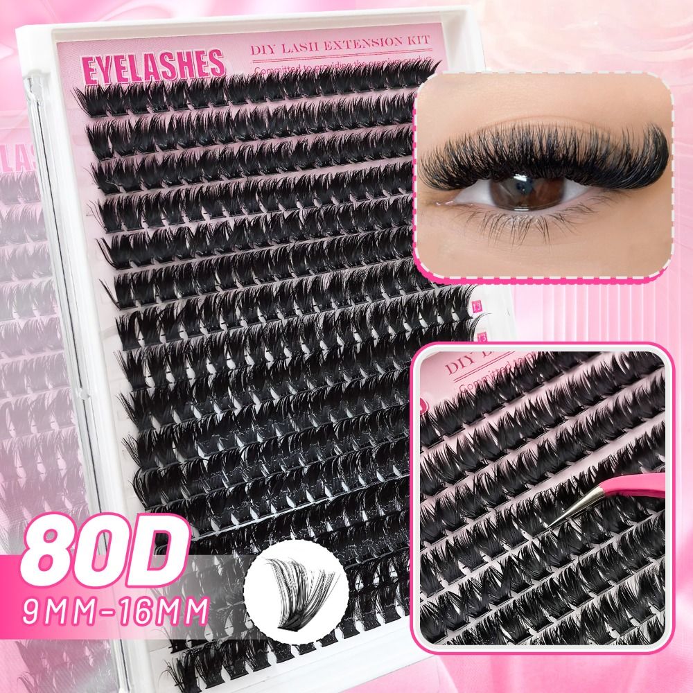 Natural Look False Eyelashes W - Eyelash Extension Kits ulasan dan harga