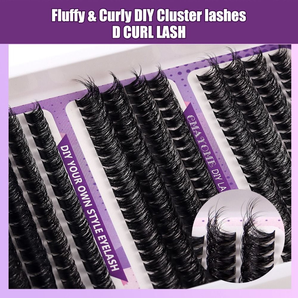 Natural Look False Eyelashes W - Eyelash Extension Kits ulasan dan harga
