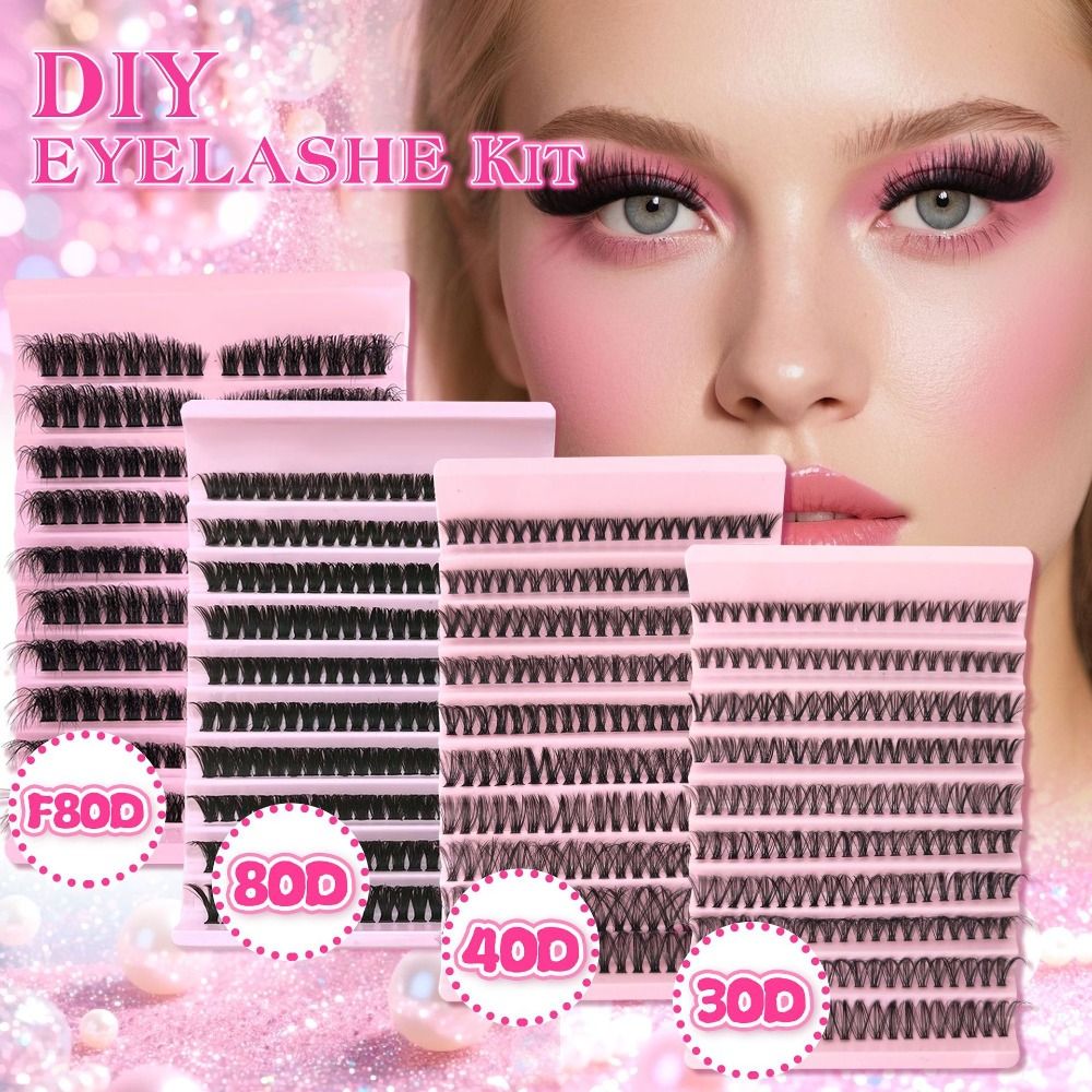 Natural Look False Eyelashes W - Eyelash Extension Kits ulasan dan harga