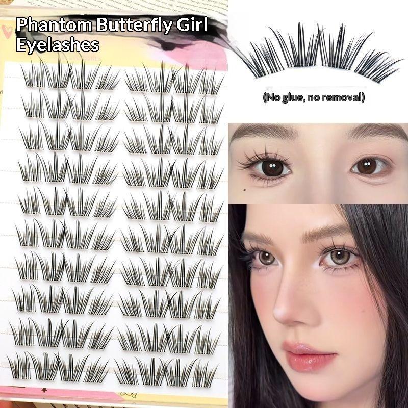 DIY Natural Feather Curl Lashe - Eyelash Extension Single Lash ulasan dan harga