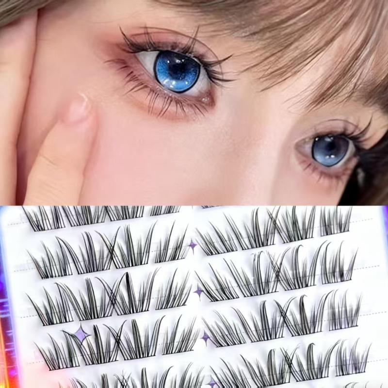 DIY Natural Feather Curl Lashe - Eyelash Extension Single Lash ulasan dan harga