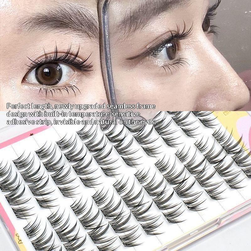 DIY Natural Feather Curl Lashe - Eyelash Extension Single Lash ulasan dan harga