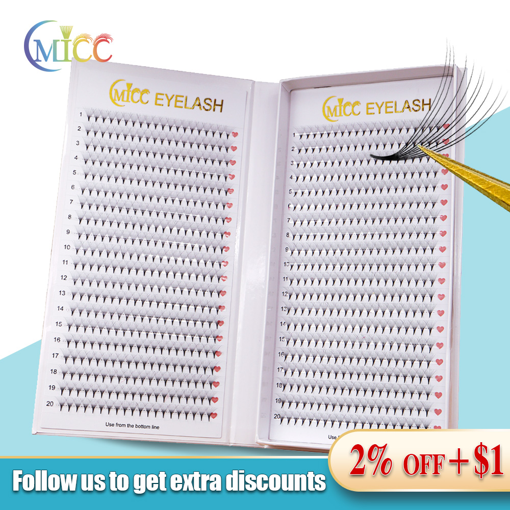 40Line 2D 1600 Fans 20D XXL Tr - Eyelash Extension Russian Volume ulasan dan harga