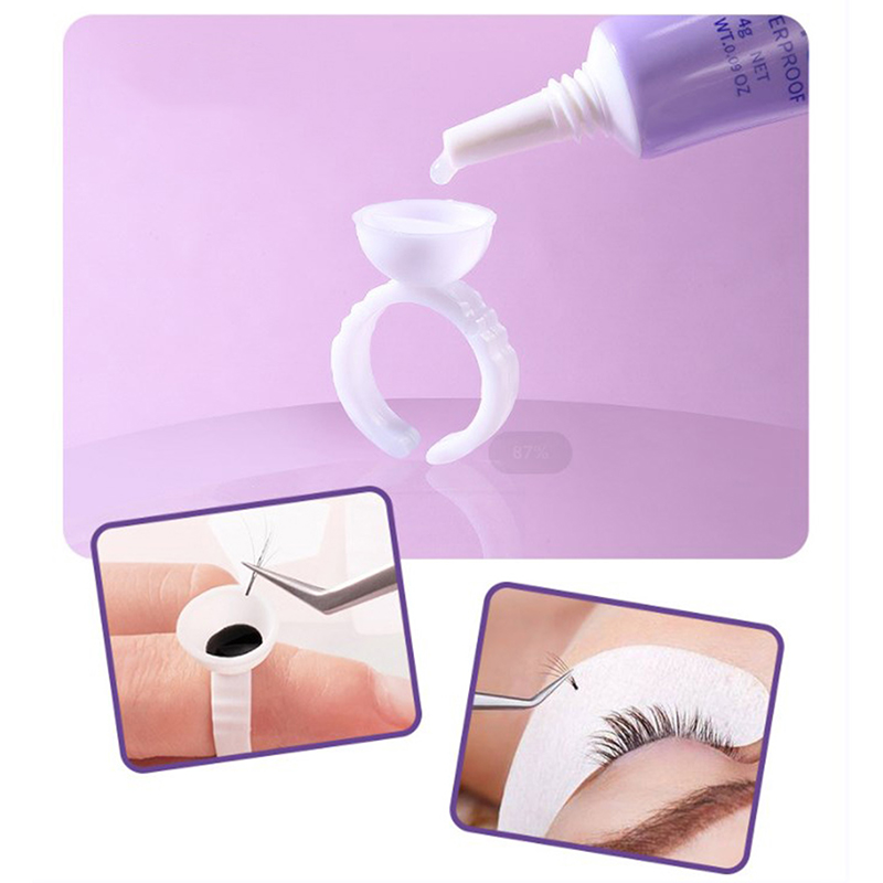 Eyelash Glue With Tweezers Set - Eyelash Extension Eye Irritation ulasan dan harga