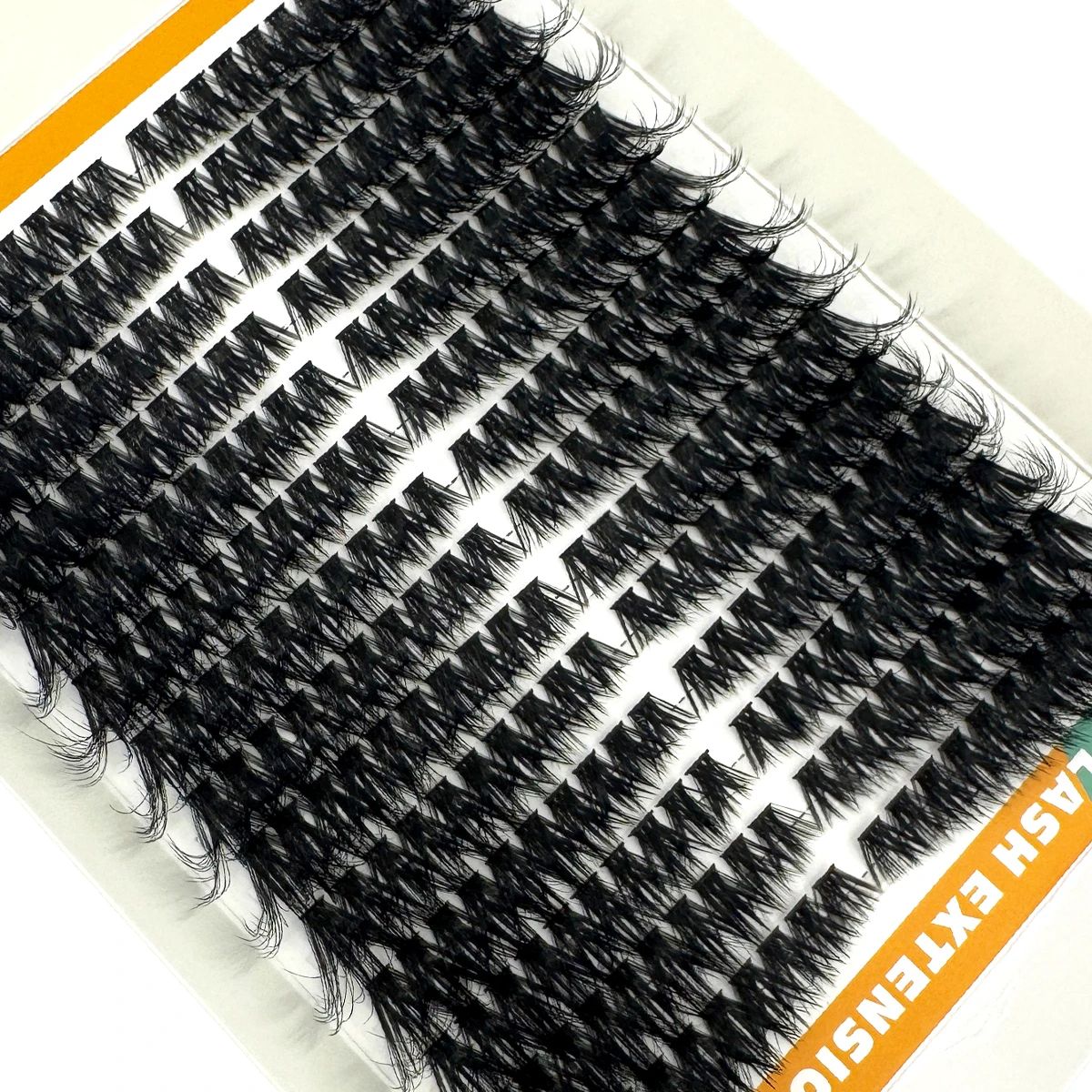 AMSDCN  80D Fluffy Lash Cluste - Eyelash Extension Volume Cat Eye ulasan dan harga