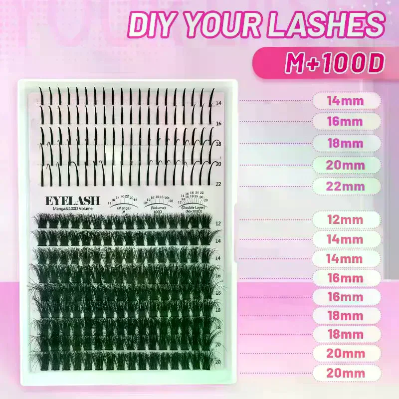 Lash Clusters Kit Lash Spikes  - Eyelash Extension Kits ulasan dan harga