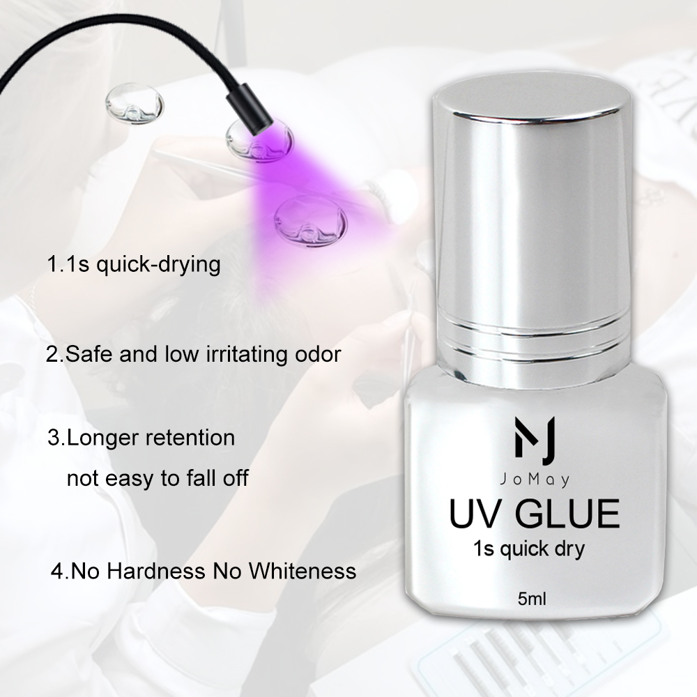 JOMAY UV Glue Strong Long Last - Eyelash Extension Eye Irritation ulasan dan harga