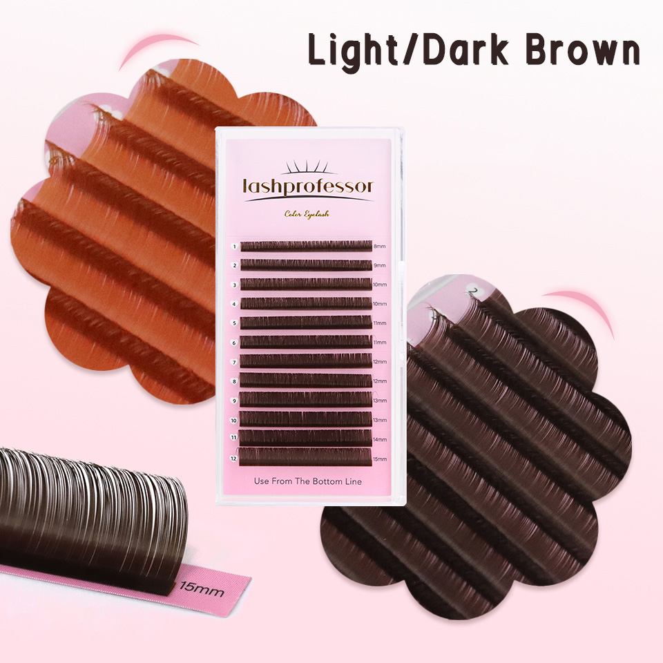 Dark Brown Eyelash Extension 0 - Eyelash Extension Russian Volume ulasan dan harga