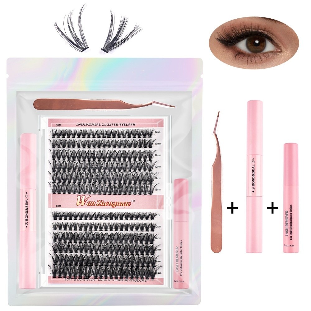 8-16mm Length False Eyelashes  - Eyelash Extension Kits ulasan dan harga