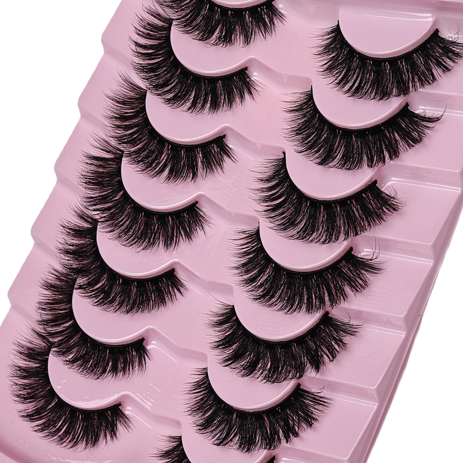 7 Pairs Cat Eye Lashes Volume  - Eyelash Extension Volume Cat Eye ulasan dan harga
