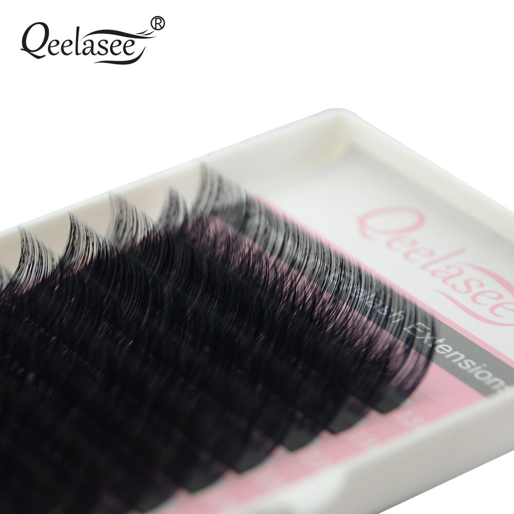 Qeelasee Faux Mink Individual  - Eyelash Extension Russian Volume ulasan dan harga