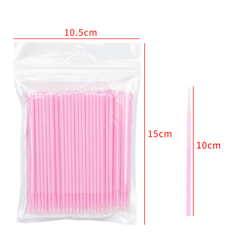 500/1000PCS Micro Brushes Eyel - Eyelash Extension Removal ulasan dan harga