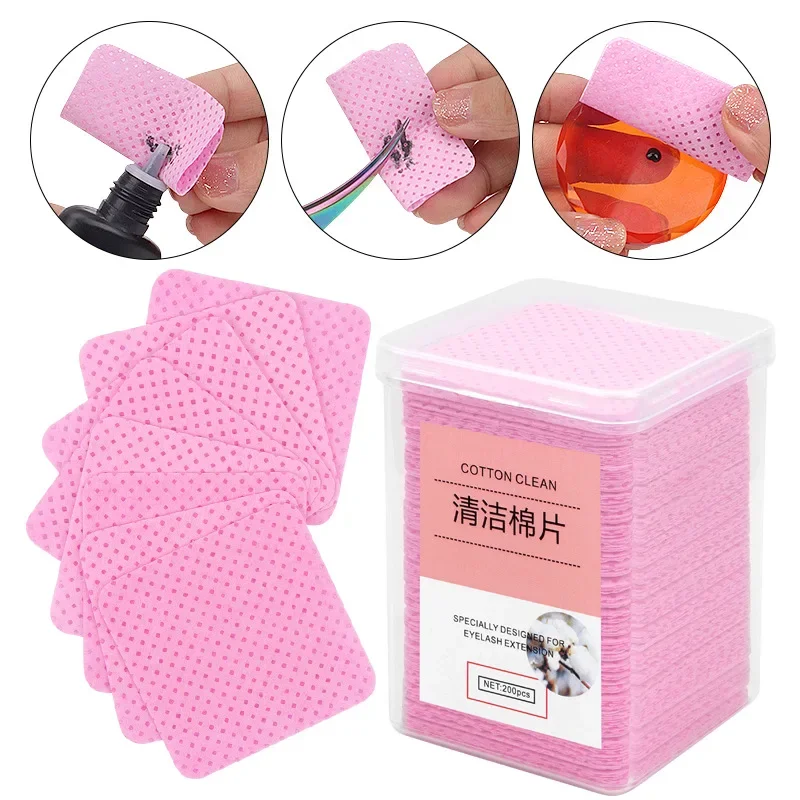 Eyelash Glue Remover Wipe 200P - Lash Removal Cream ulasan dan harga