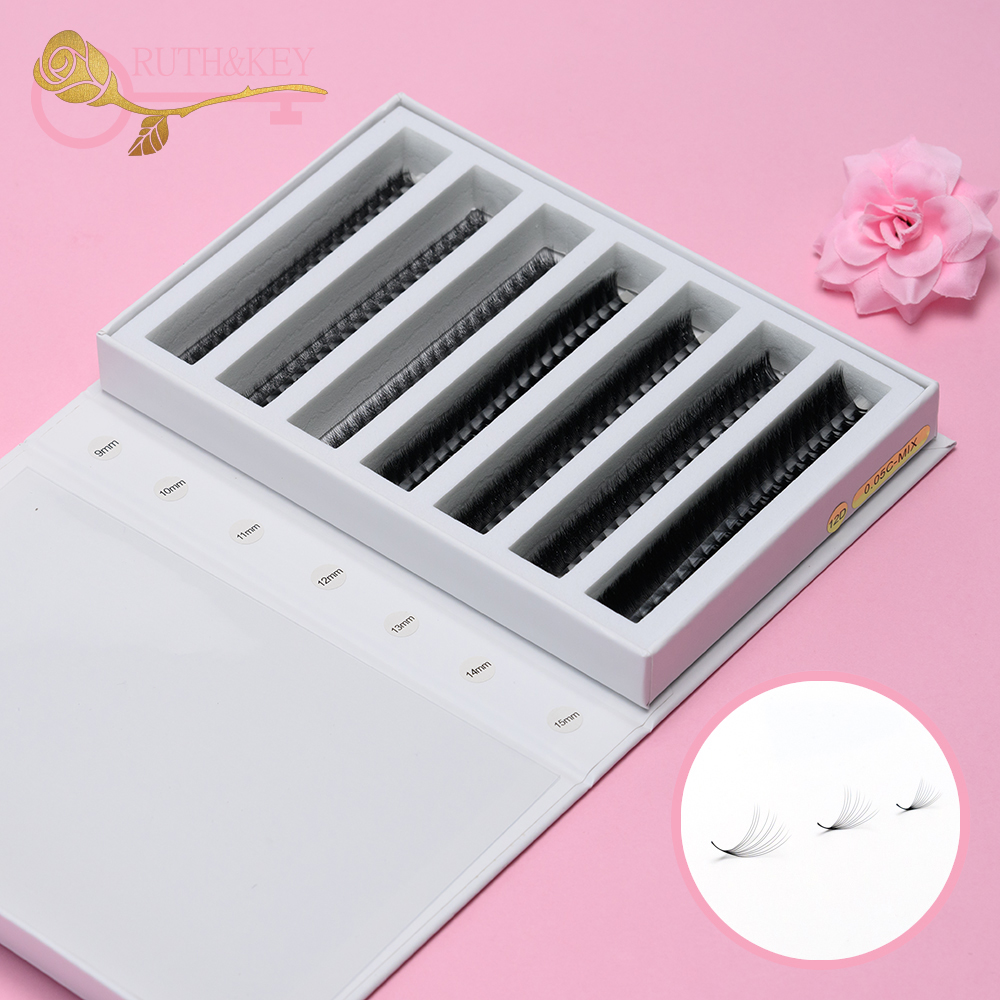 2000 Fans 0.05 0.07 Mix C D La - Eyelash Extension Russian Volume ulasan dan harga