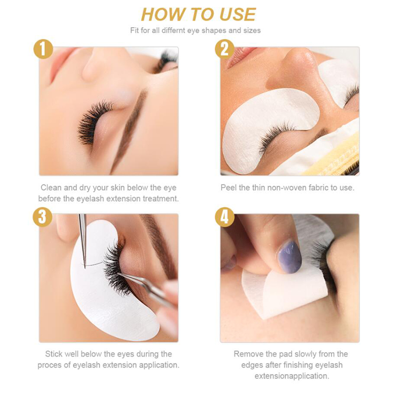 1000pairs/lot brand MINI lint  - Eyelash Extension Eye Irritation ulasan dan harga