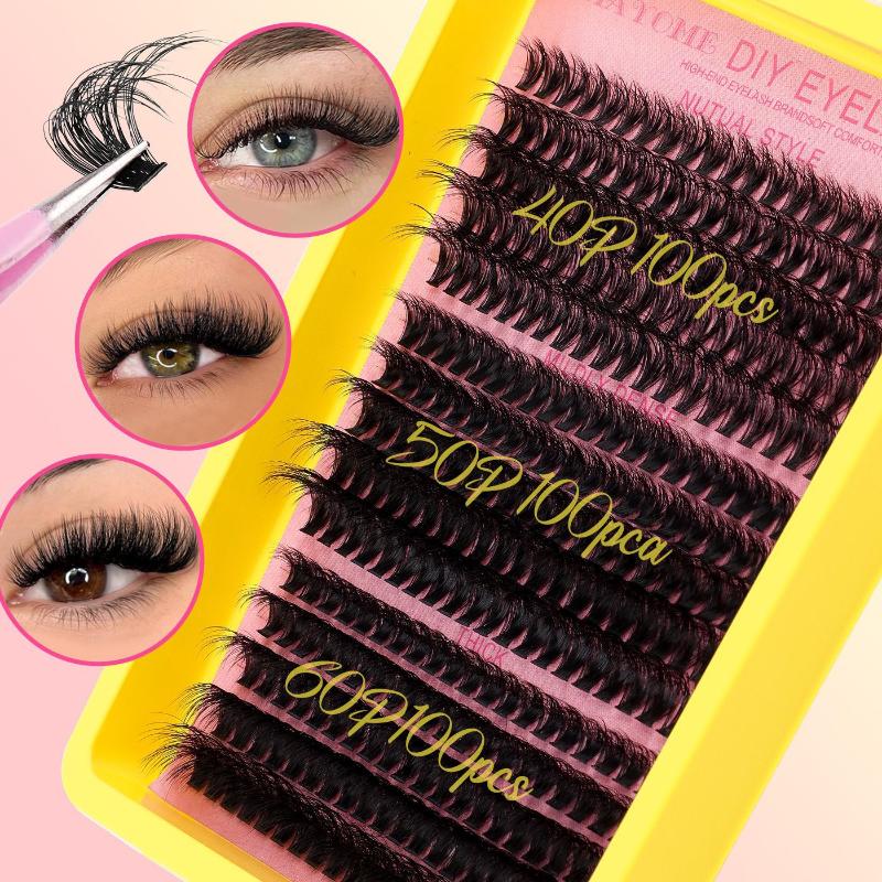 3D Faux Mink Lashes Wispy Eyel - Eyelash Extension Kits ulasan dan harga