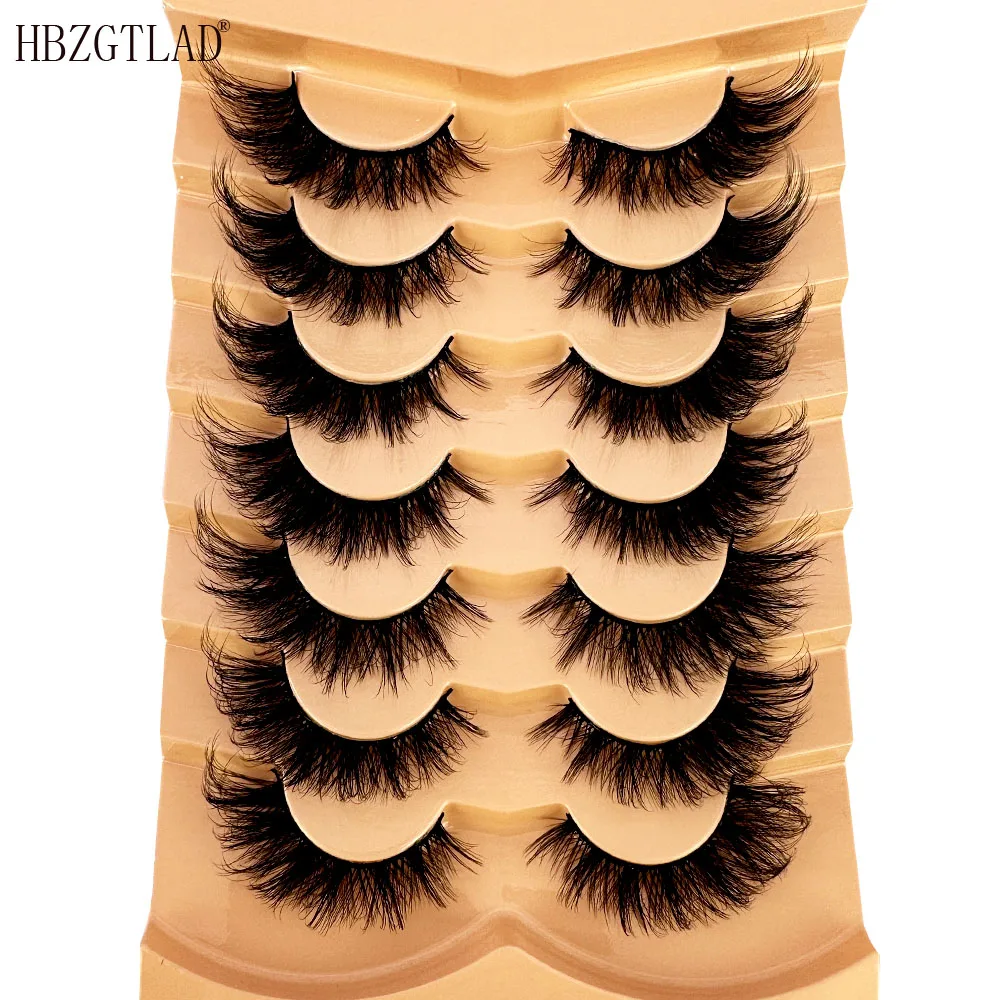 7pairs Thick Cat Eye Lashes Fl - Eyelash Extension Volume Cat Eye ulasan dan harga