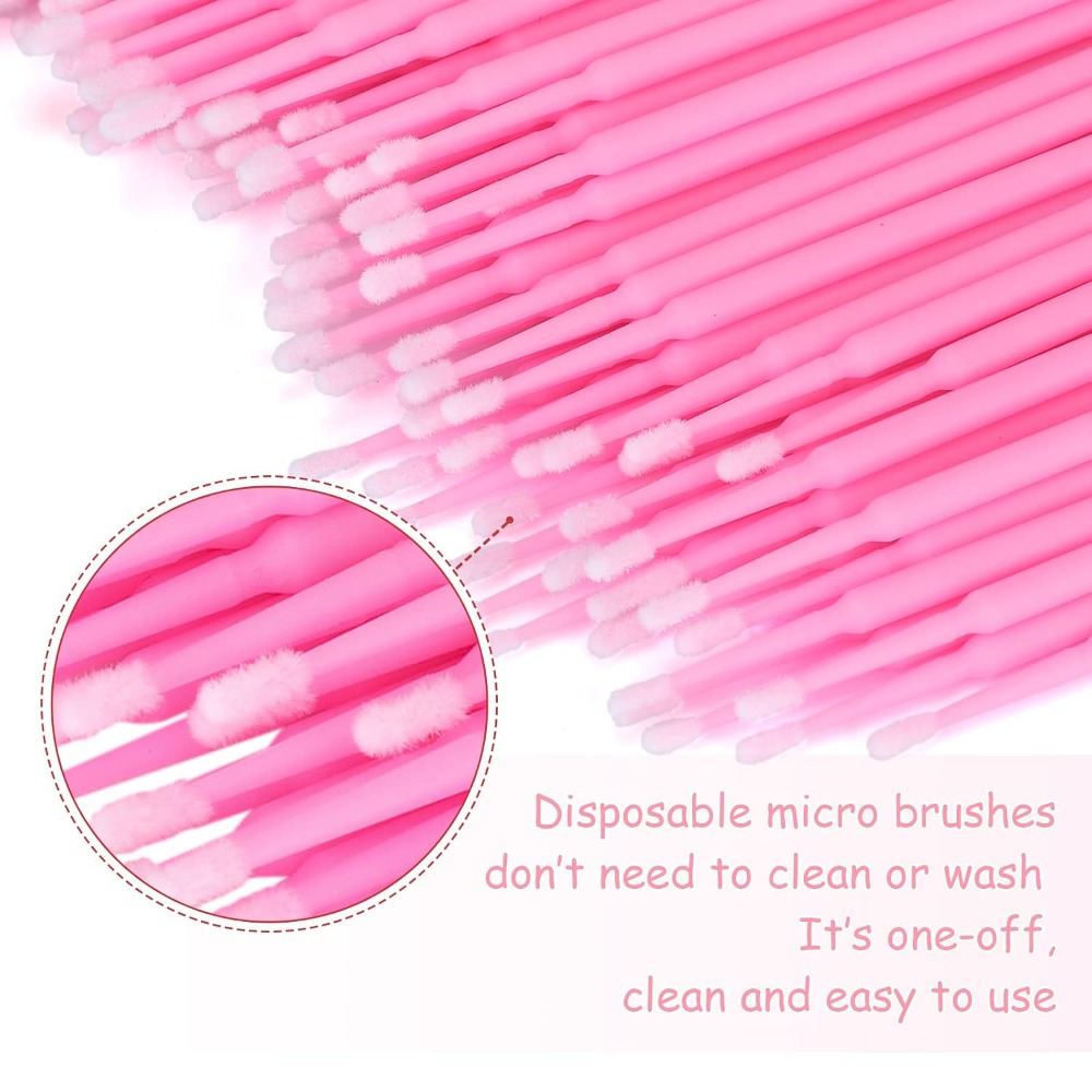 500PCS Disposable Micro Cotton - Eyelash Extension Removal ulasan dan harga