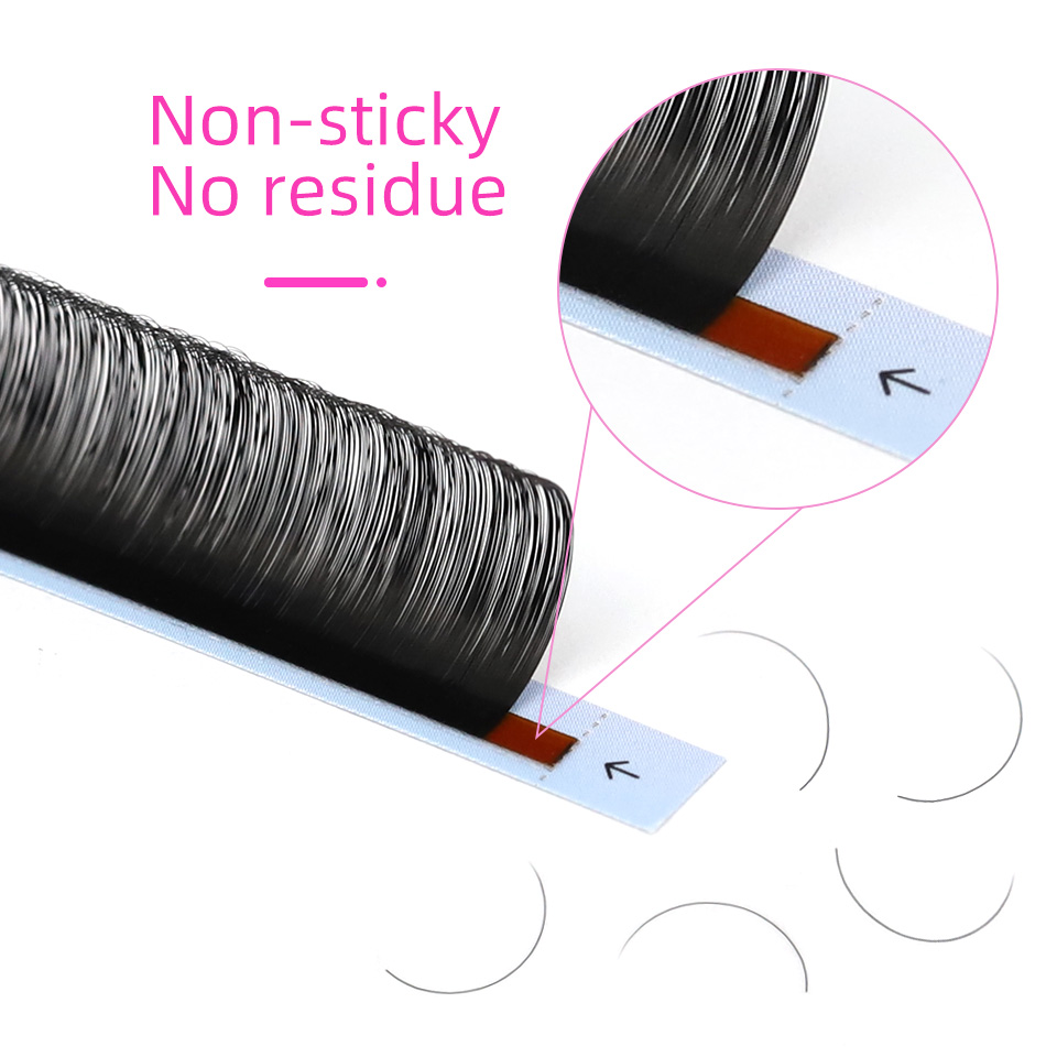 RUJADE 5 Cases/Lot False Eyela - Eyelash Extension Russian Volume ulasan dan harga