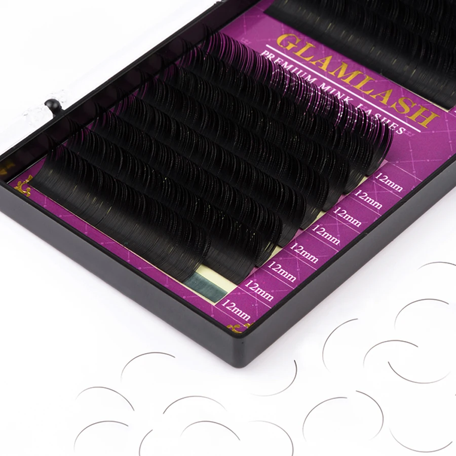 GLAMLASH wholesale 16Rows High - Eyelash Extension Single Lash ulasan dan harga