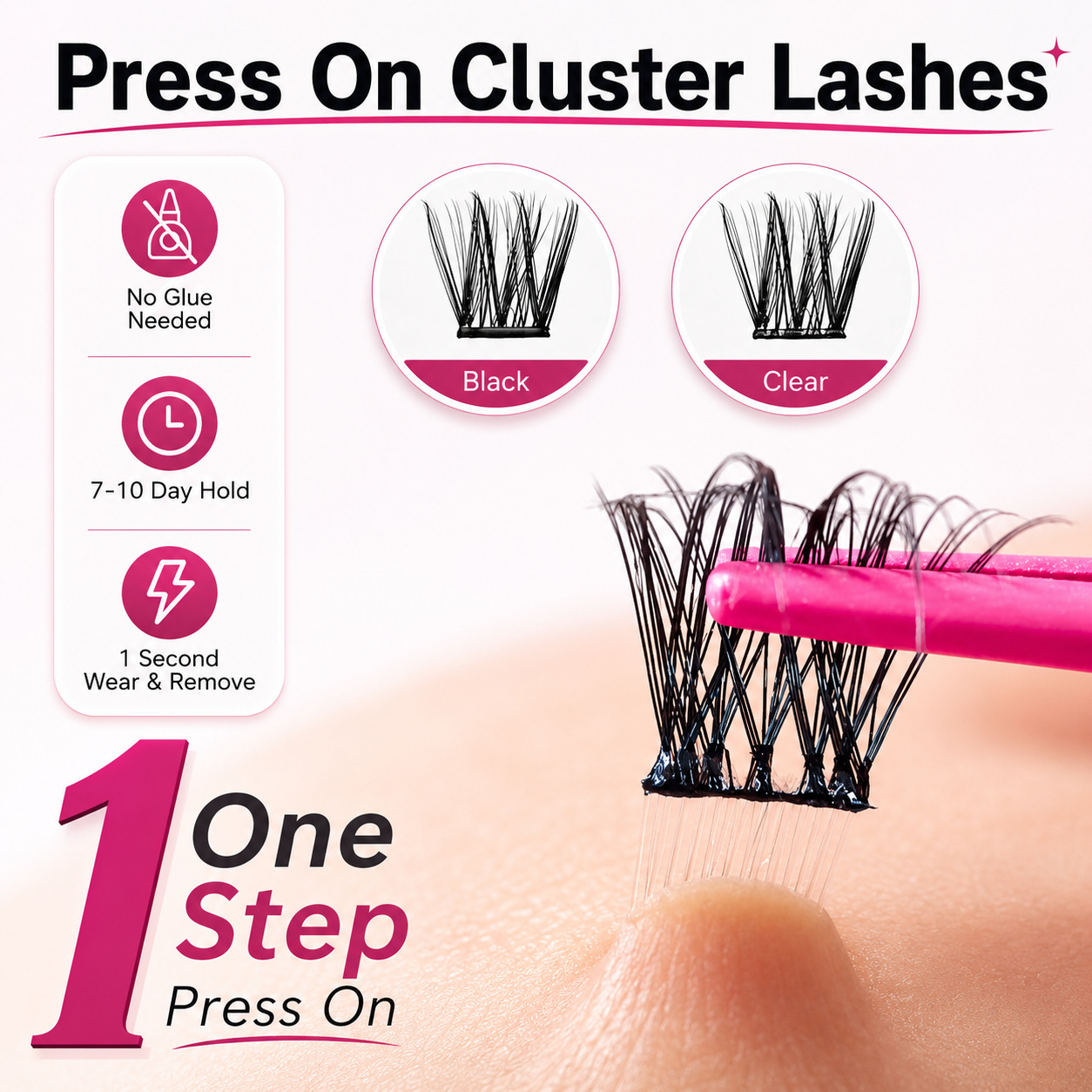 WINKLURE Self-Adhesive False E - Eyelash Extension Volume Cat Eye ulasan dan harga